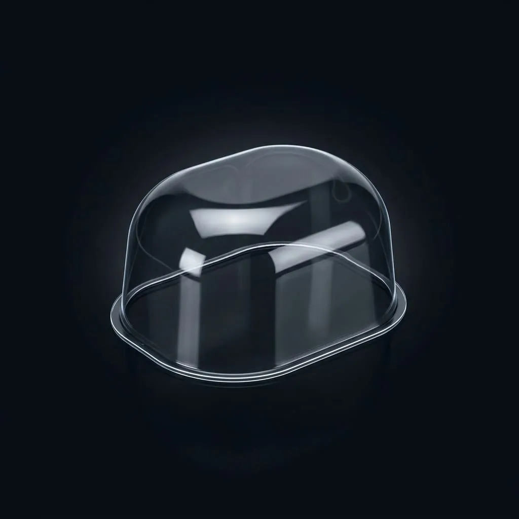 Blister cover transparent thermoformed deep-drawn — Scafa Thermoforming